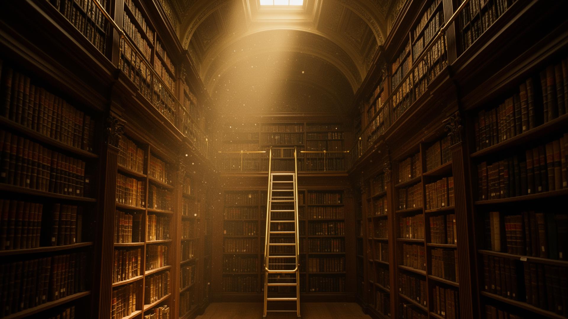 The stacks, where research begins